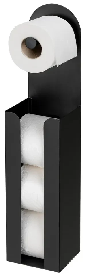 Porta carta igienica colore nero mat: Accessori bagno