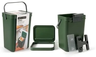 PATTUMIERA UMIDO GINO 12 LT VERDE