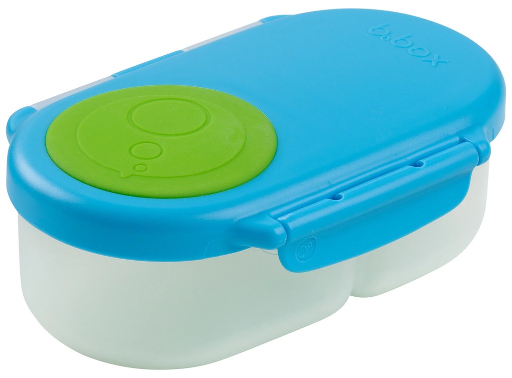 Box porta merenda piccolo – blu/verde