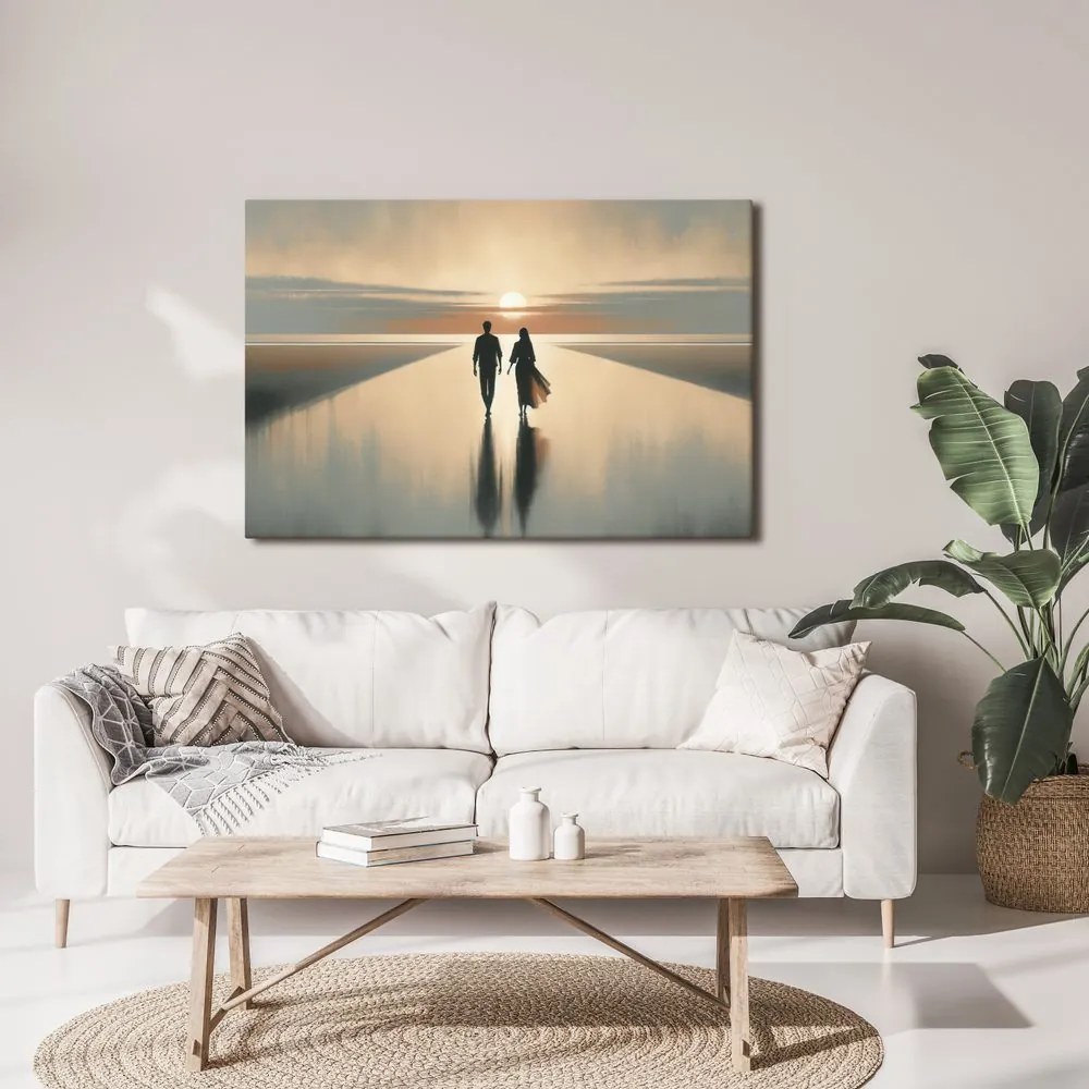 Quadro su tela – Innamorati al crepuscolo