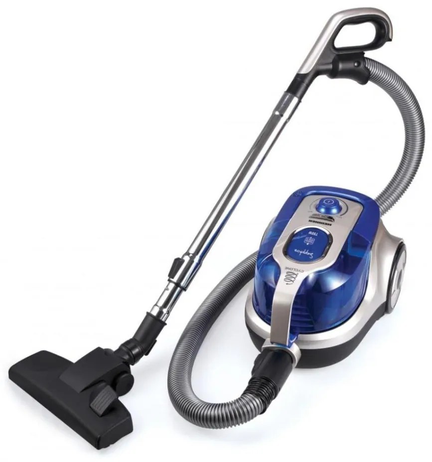 Heinner HVC-V750BL - Aspirapolvere senza sacco 750W/230V blu/argento