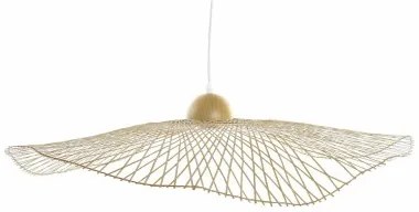 Lampadario DKD Home Decor Bambù Picture hat (88 x 88 x 17 cm)