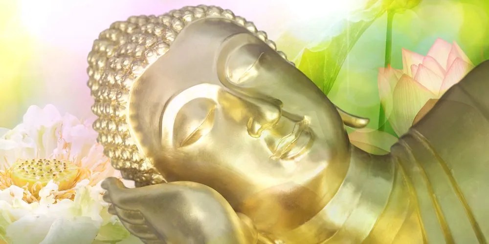 Stampa su tela – Buddha addormentato