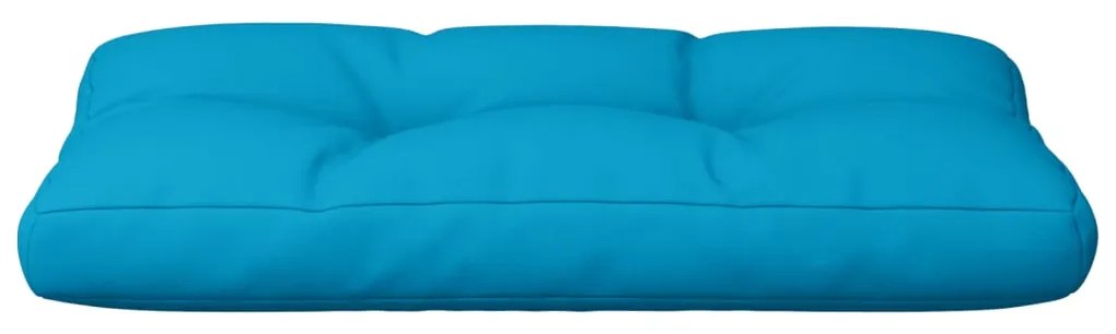 Cuscino per Pallet Blu 70x40x12 cm in Tessuto