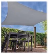 Tenda Ambiance Tessile Grigio chiaro (5 x 5 m)