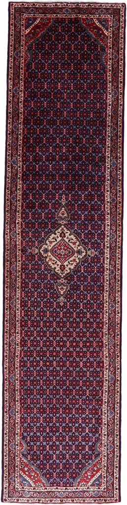 Kashan Tappeto 100x440 (Iran) Annodato A Mano