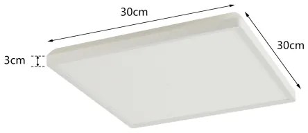 Brilagi - Lampada LED da bagno ULTRA SLIM LED/18W/230V 30x30 cm bianco IP54