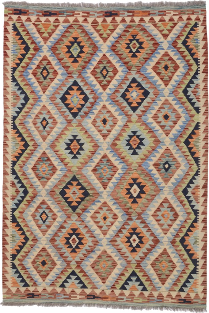 Kilim Tappeto orientale 130x180 (Afghanistan) Tessuto A Mano