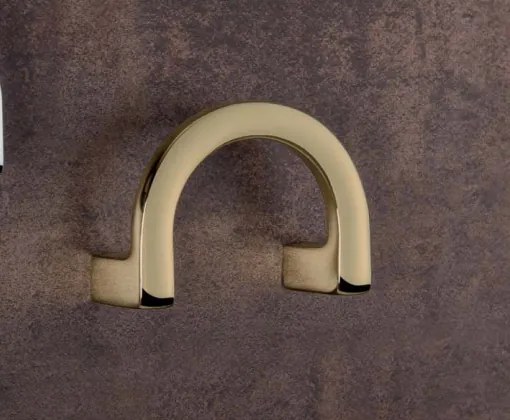 Colombo design Lulu Lc47 appendino portabito in ottone oro