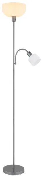 Globo 59947 - Lampada da terra HINTON 1xE27/40W/230V + 1xE14/25W