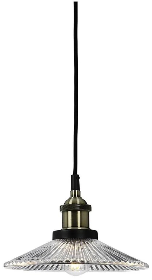 Cottex F1102A - Lampada sospesa a cavo COBBLE 1xE27/40W/230V