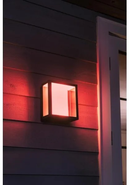 Philips 17430/30/P7 - Lampada esterna LED RGBW Hue IMPRESS 2x8W IP44