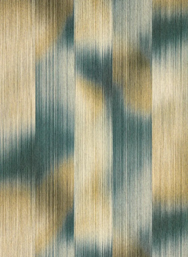Harlequin Carta da parati Oscillation - Adriatic/ Sand