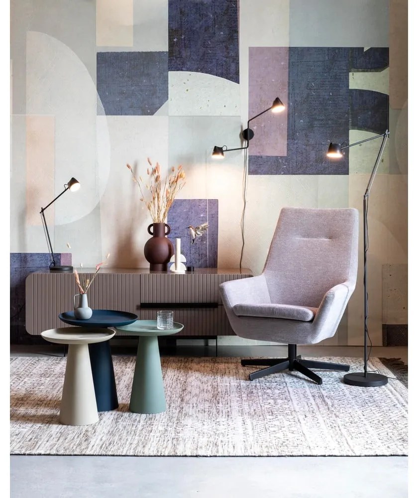 Tavolino rotondo in metallo ø 34,5 cm Ringar – White Label