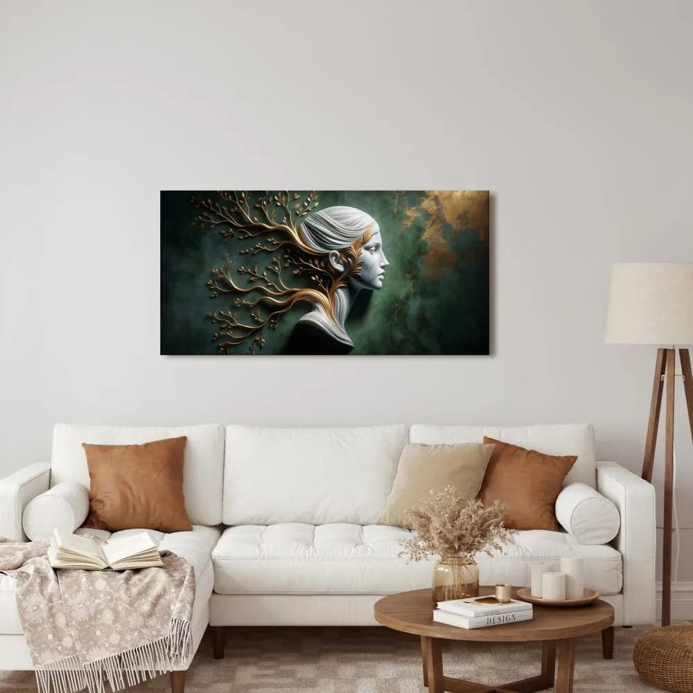 Quadro su tela – Armonia naturale in forma femminile