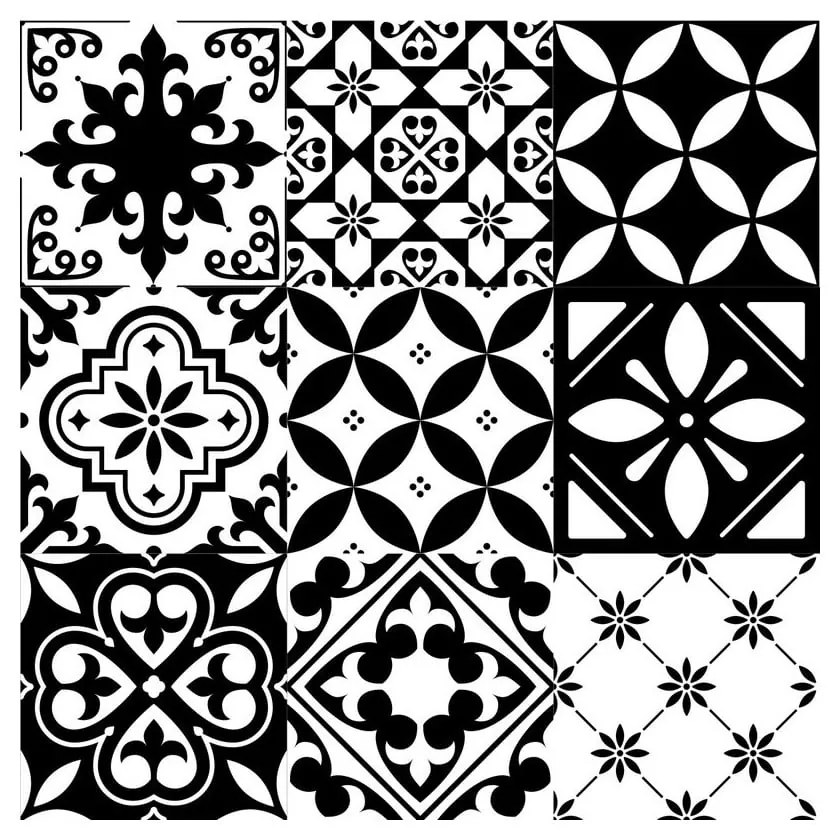 Adesivo per pavimenti , 50 x 50 cm Vanesa - Ambiance