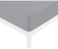 Lenzuolo con angoli matrimoniale grigio Datex