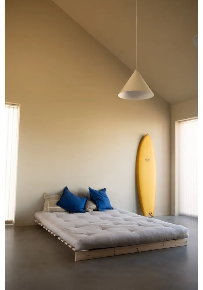 Divano letto in arancione e rame 160 cm Roots - Karup Design