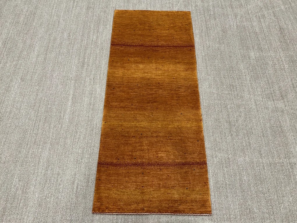 Loribaft Tappeto 190x80 Giallo (Iran) Annodato A Mano