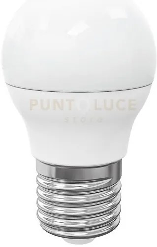 Gla240n- lampadina attacco e27 4000k 510lm 7w golobo in plastica opale