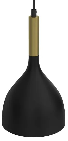 Lampadario a sospensione con filo NOAK WOOD 2xE27/60W/230V