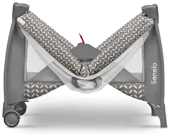 Lionelo - Lettino da viaggio SVEN PLUS grigio