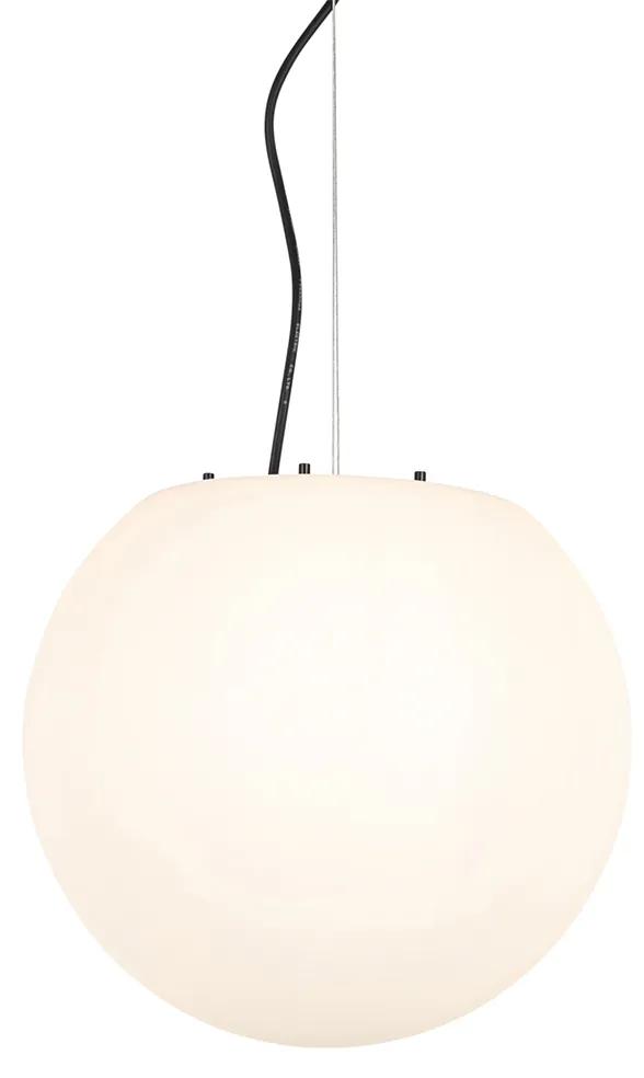 Lampada da esterno moderna bianca 35 cm IP65 - Nura