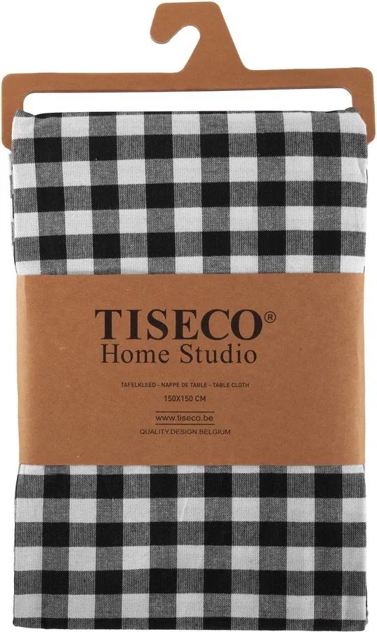 Tovaglia in cotone 150x150 cm Gingham – Tiseco Home Studio