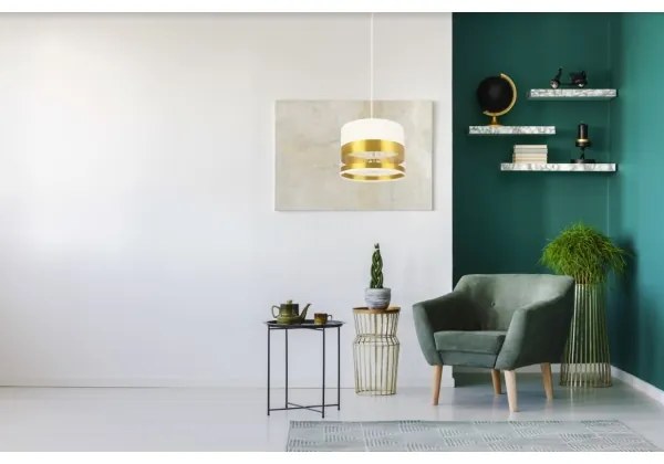 Lampadario su filo MILO 1xE27/60W/230V dorato