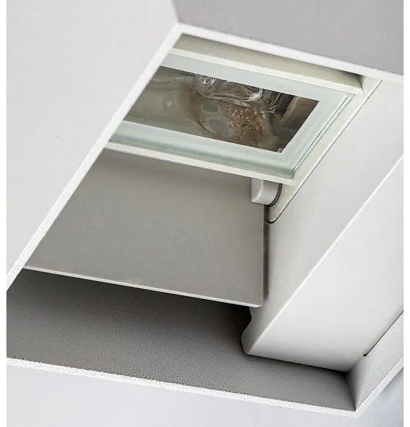 Rabalux 7397 - Applique da esterno SOLIN 1xG9/42W/230V IP54 bianco