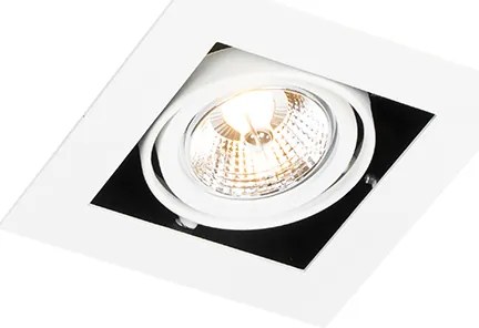 Faretto da incasso moderno bianco orientabile - Oneon 70