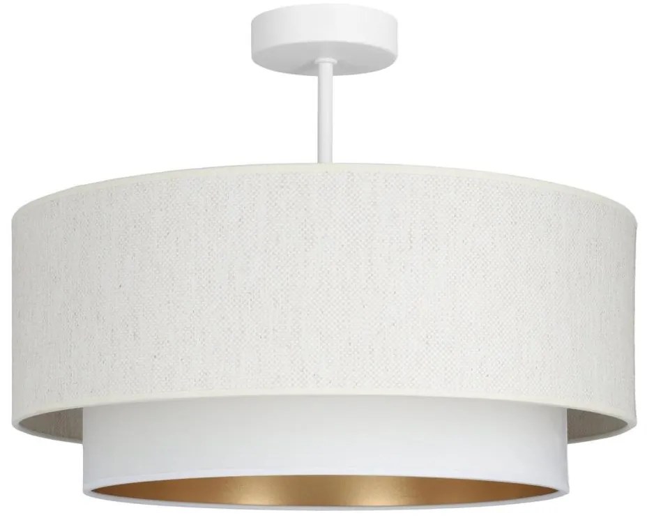 Plafoniera da soffitto NATIA 1xE27/60W/230V bianca