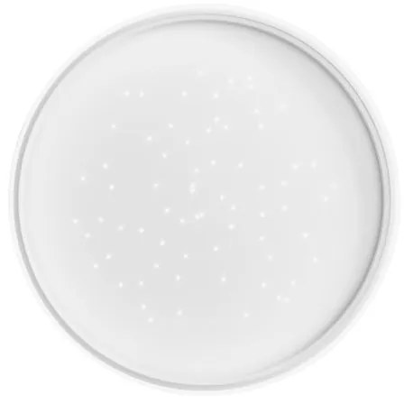 Plafoniera LED contemporaneo LED-WISH-R40, bianco Ø 40 cm dimmerabile, 5500 lumen LUCE AMBIENTE DESIGN