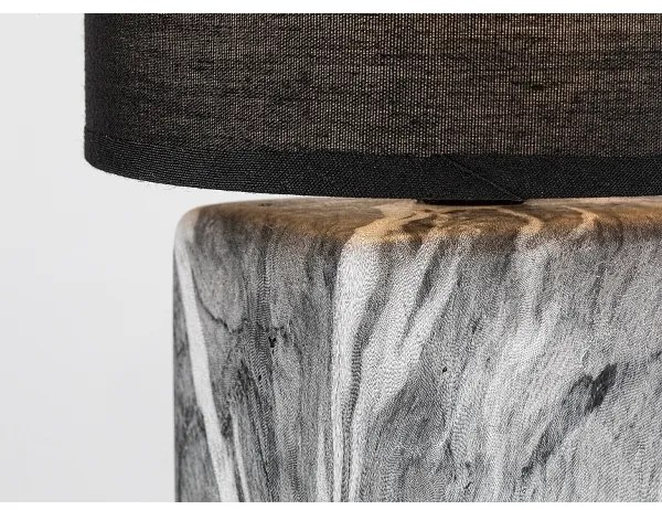 Rabalux 74068 - Lampada da tavolo NALISA 1xE14/40W/230V nero/effetto marmo