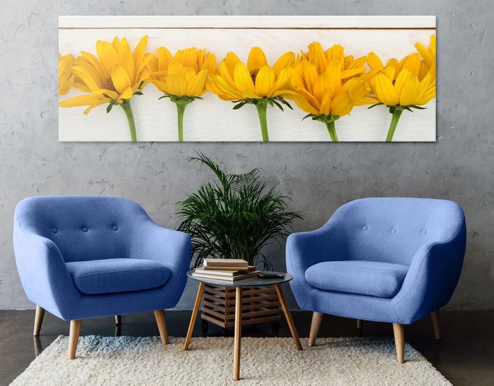 Quadro su tela – Fiori gialli stupendi