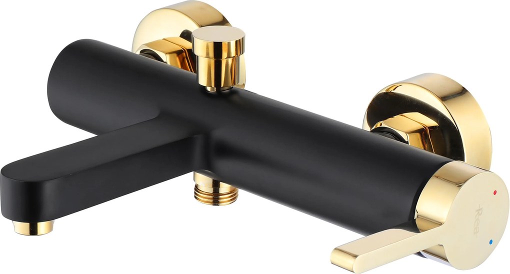 Rubinetto da vasca REA Polo Black Gold