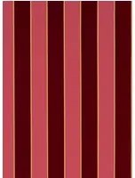 Osborne & Little Tapete Regency Stripe - Carmine/ Gold