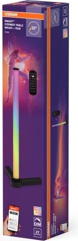 Osram - Lampada da tavolo LED RGBW dimmerabile SMART+ MAGIC LED/7,5W/230V nera Wi-Fi + telecomando