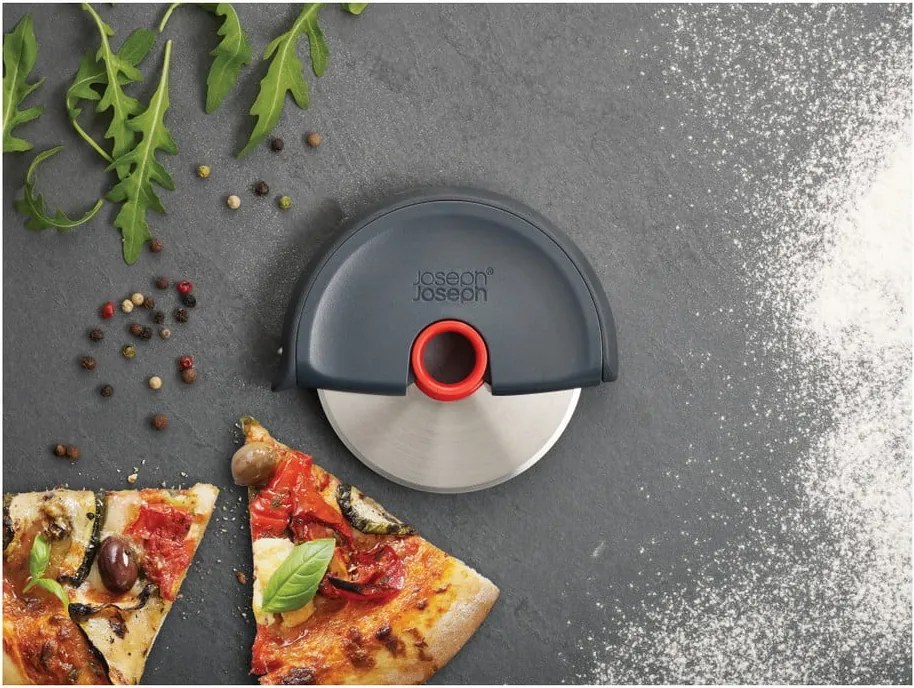 Tagliapizza in acciaio inox e silicone Disc - Joseph Joseph