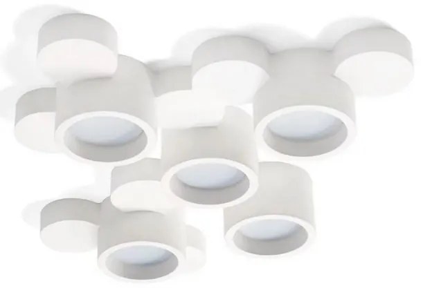 Chio soffitto 5 luci in linea