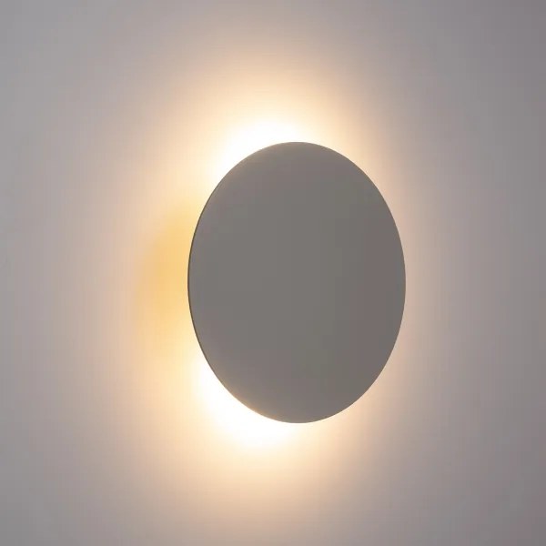 Applique LUNA 4xG9/8W/230V diametro 40 cm grigio