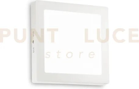 Universal sqaure  applique-plafoniera led smd 17 w 110° 1750 lm 270...