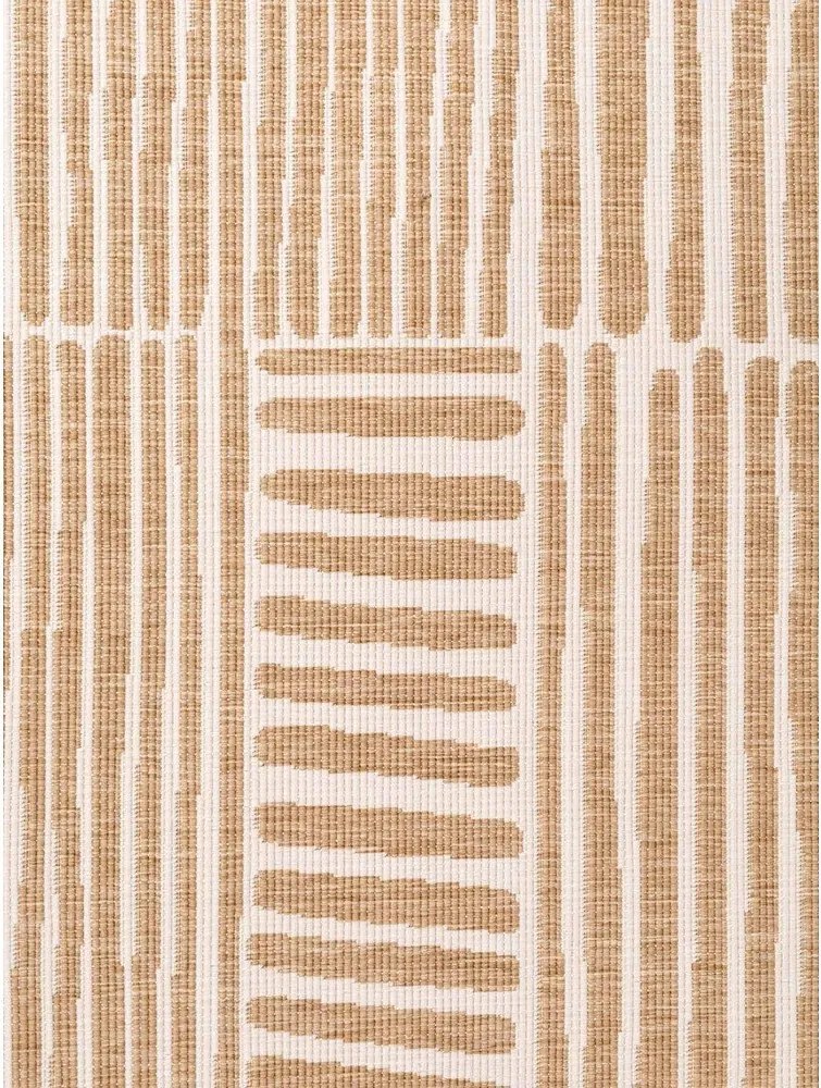 Tappeto da interno/esterno rotondo color crema/di colore naturale ø 160 cm Haringey Bounds – Ted Baker