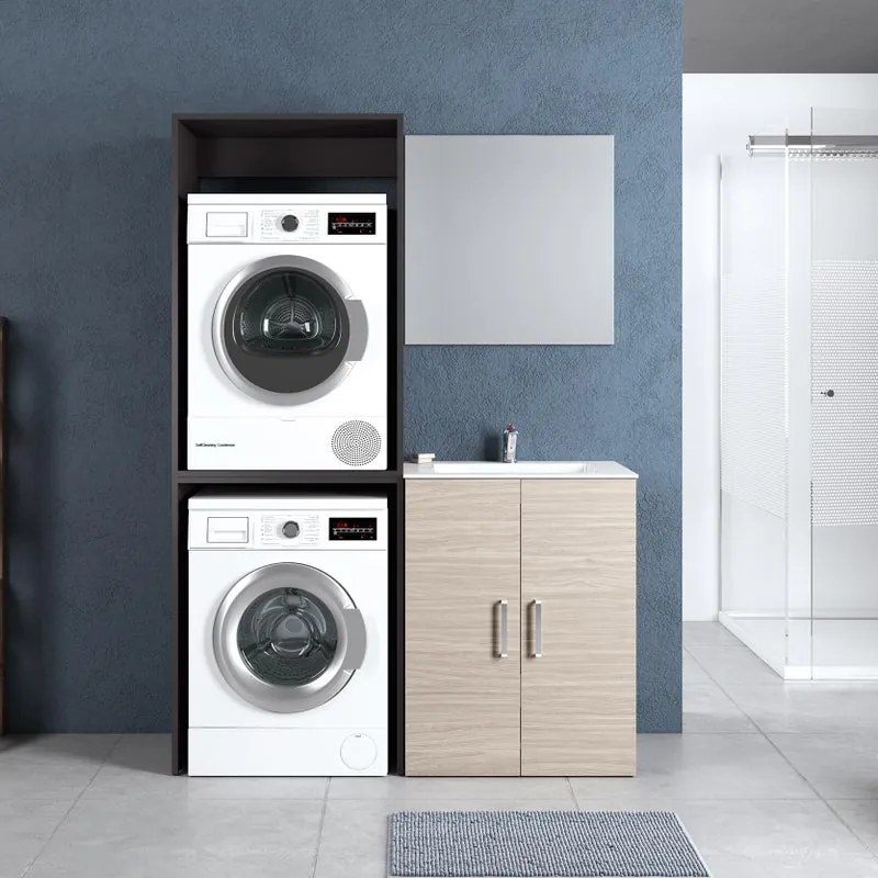 Scocca per porta asciugatrice Desi grigio ombra L 70 x H 110 x P 49 cm
