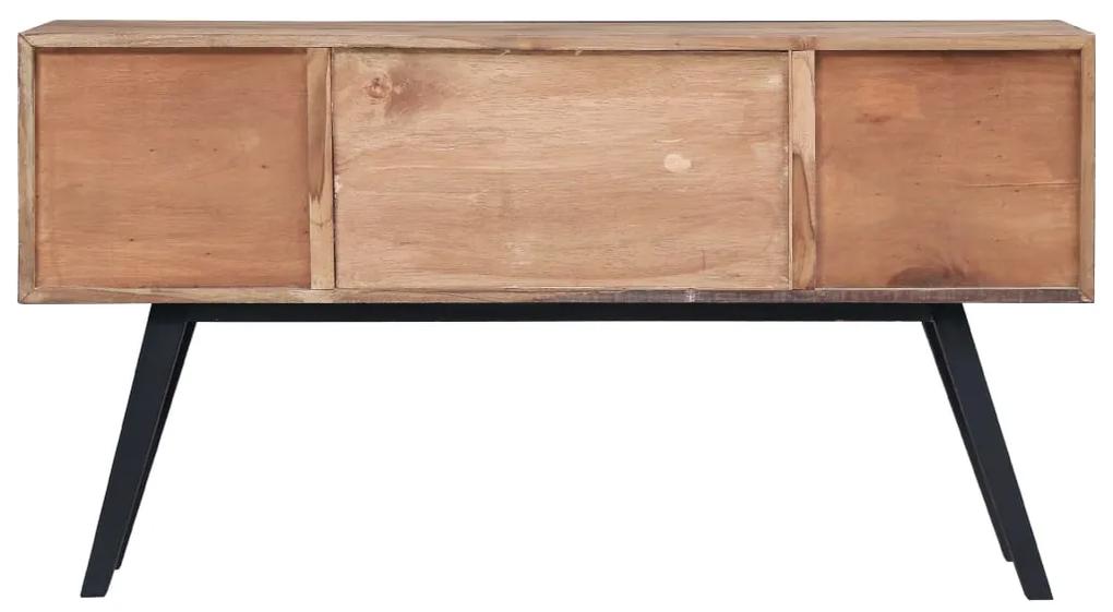 Madia 140x30x75 cm in legno massello di teak