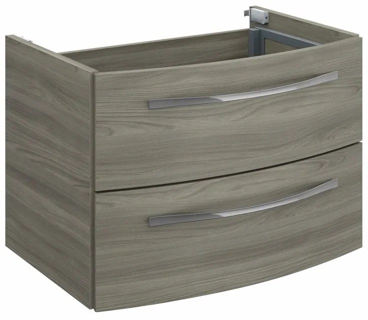 Mobile da bagno sotto lavabo  L 70 x H 48 x P 48 cm 2 cassetti, lavabo non incluso