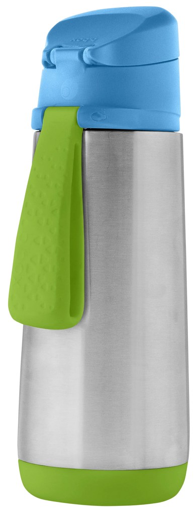 Bottiglia termica Sport 500 ml – blu/verde