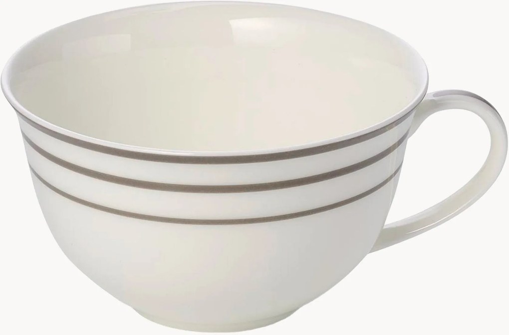 Set di 6 tazze da caffè in Fine Bone China Metropolitan