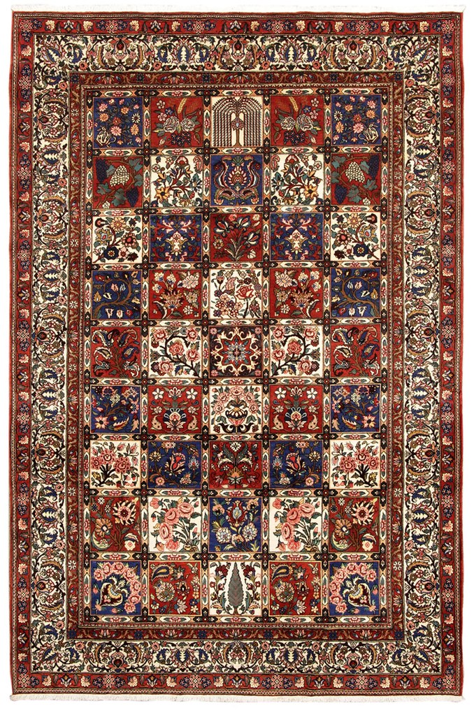 Bakhtiar Tappeto persiano 200x310 (Iran) Annodato A Mano