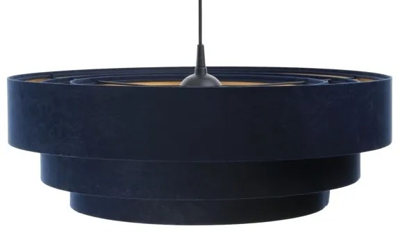 Lampadario su filo TRINITI 1xE27/60W/230V blu/giallo